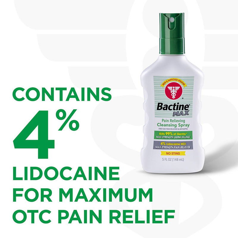 Bactine® Max Pain Relieving Cleansing Spray, 1 Each (Over the Counter) - Img 2
