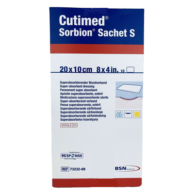 Cutimed® Sorbion® Sachet S Wound Dressing, 4 x 8 Inch, 1 Each (Advanced Wound Care) - Img 1