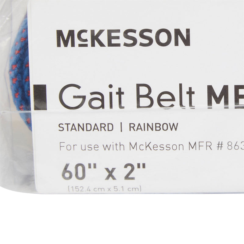 McKesson Gait Belt, 60 Inch, Rainbow Design, 1 Case of 48 (Transfer Equipment) - Img 3