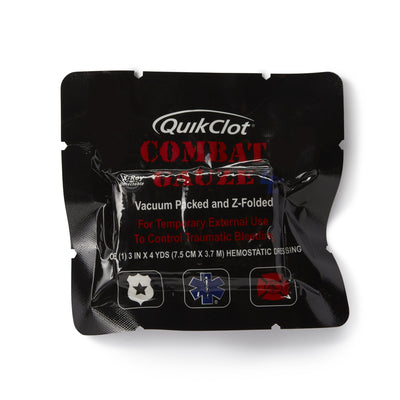 QuikClot Combat Gauze® LE Hemostatic Dressing, 3 Inch x 4 Yard, 1 Each (Advanced Wound Care) - Img 3