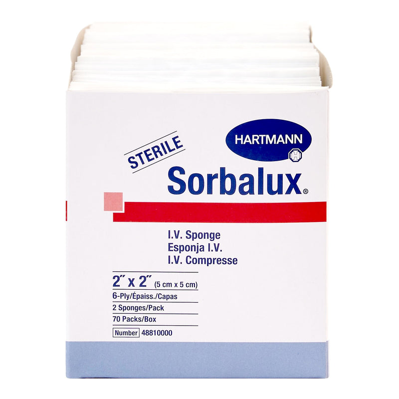 Sorbalux® I.V. Sponge, 2 x 2 Inch, 1 Case of 700 (General Wound Care) - Img 1