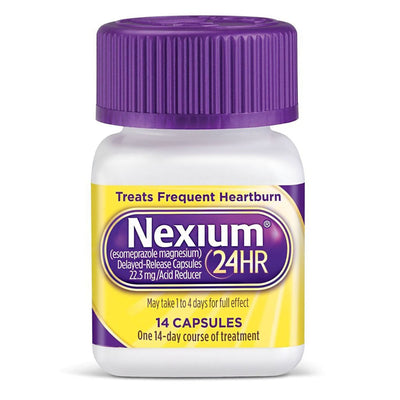 Nexium 24HR Esomeprazole Antacid, 1 Box of 2 (Over the Counter) - Img 3