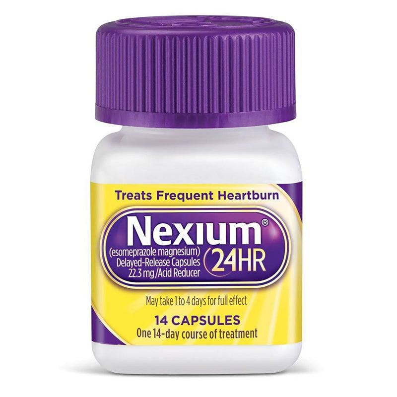 Nexium 24HR Esomeprazole Antacid, 1 Box of 2 (Over the Counter) - Img 3