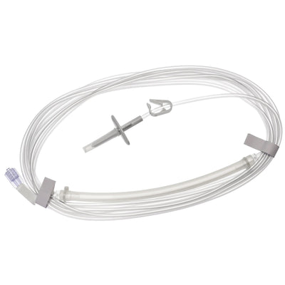 Custom Medical Specialties Infiltration Tubing Set, 15 Foot Length, 1 Case of 25 (IV Therapy Accessories) - Img 1