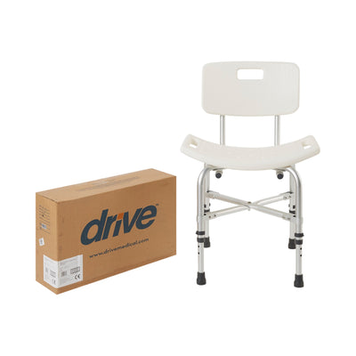 drive™ Deluxe Bariatric Shower Chair with Cross-Frame Brace, 1 Each (Commode / Shower Chairs) - Img 2