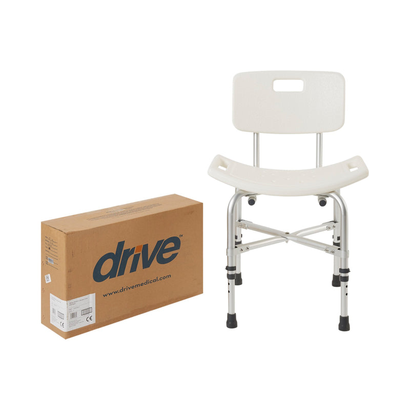 drive™ Deluxe Bariatric Shower Chair with Cross-Frame Brace, 1 Each (Commode / Shower Chairs) - Img 2