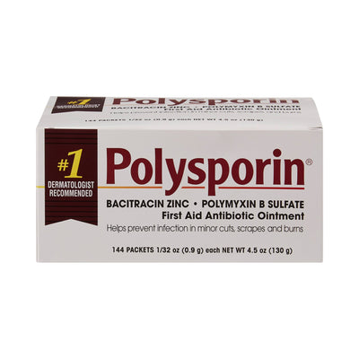 Polysporin® Bacitracin / Polymyxin B First Aid Antibiotic, 1 Box of 144 (Over the Counter) - Img 4