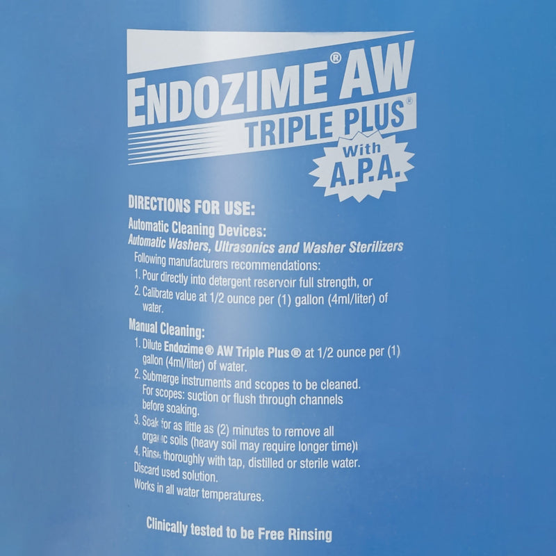 Endozime® with APA Multi-Enzymatic Instrument Detergent, 1 Case of 4 (Cleaners and Solutions) - Img 3