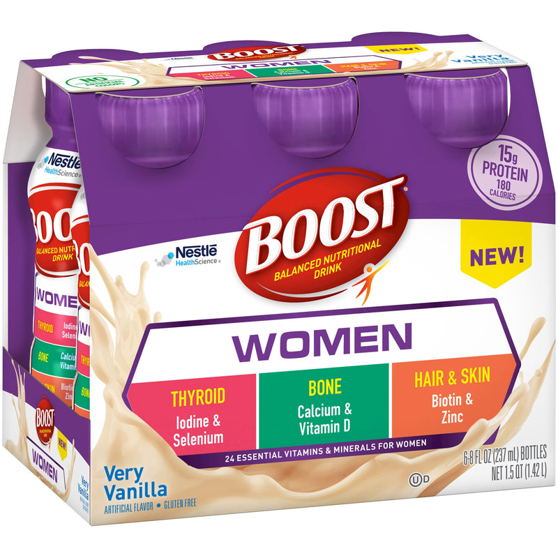 Boost® Women Vanilla Oral Supplement, 8 oz. Bottle, 1 Case of 24 (Nutritionals) - Img 5