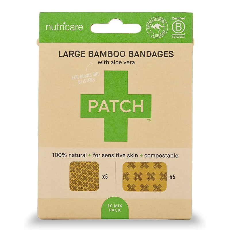 Patch™ Adhesive Strip with Aloe Vera, 2 x 3 Inch / 3 x 3 Inch, 1 Box of 5 (General Wound Care) - Img 1