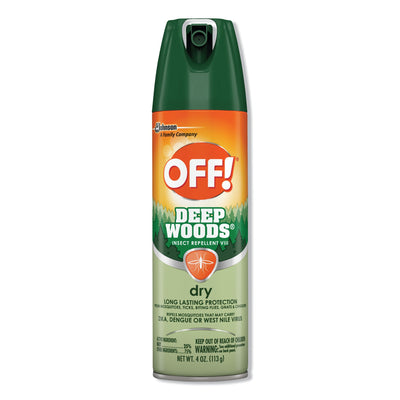 SPRAY, REPELLENT INSECT DRY DEEP WOODS 4OZ (12/CS) (Over the Counter) - Img 1