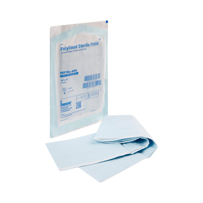 Busse Hospital Sterile Field General Purpose Drape, 18 x 26 Inch, 1 Box of 50 (Procedure Drapes and Sheets) - Img 1