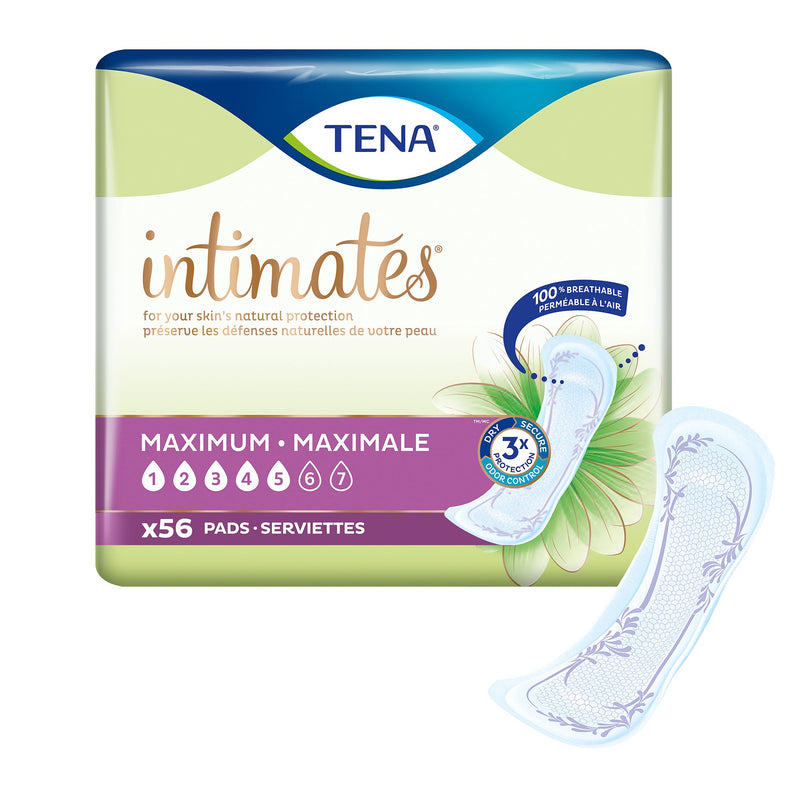 Tena® Intimates™ Maximum Bladder Control Pad, 13-Inch Length, 1 Case of 168 () - Img 1