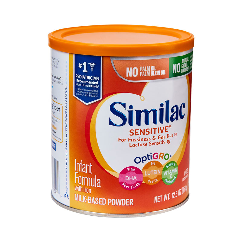 Similac® Sensitive® Powder Infant Formula, 12 oz. Can, 1 Case of 6 () - Img 2