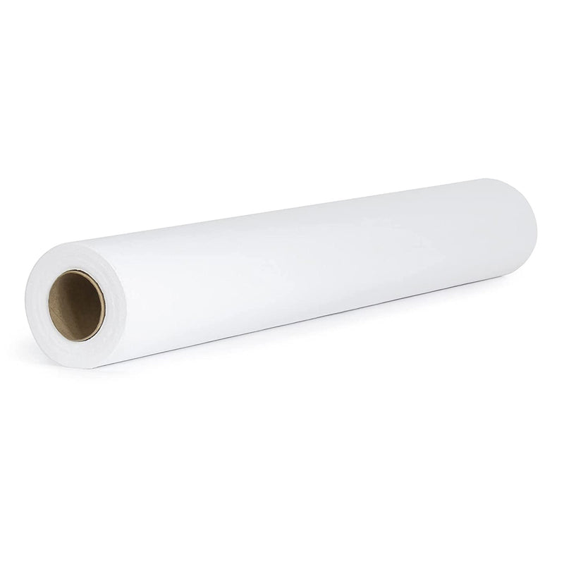 Tidi® Everyday Crepe Table Paper, 18 Inch x 125 Foot, White, 1 Case of 12 (Table Paper) - Img 1