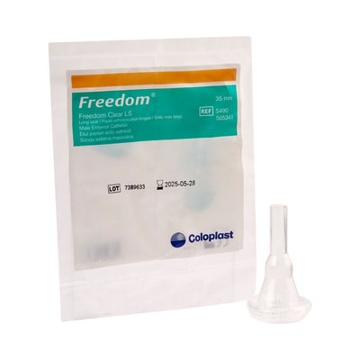 Coloplast Freedom® Clear LS Male External Catheter, Large, 1 Each (Catheters and Sheaths) - Img 1