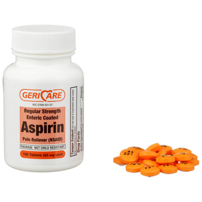 Geri-Care® Aspirin Pain Relief, 1 Bottle (Over the Counter) - Img 1