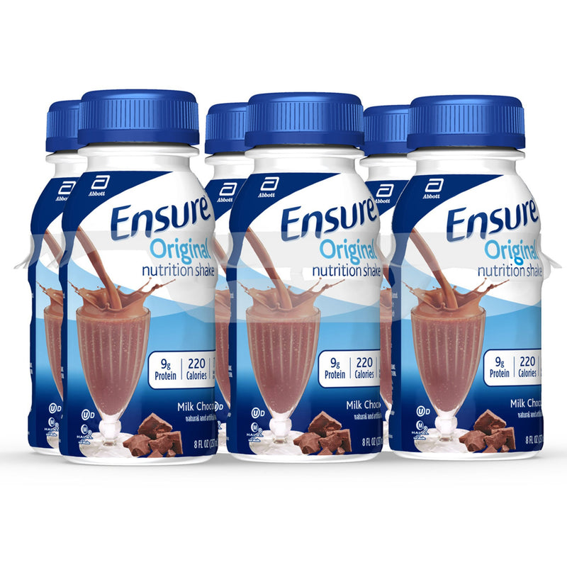 Ensure® Original Chocolate Oral Supplement, 8 oz. Bottle, 1 Pack of 6 (Nutritionals) - Img 2