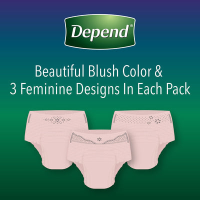 Depend® Night Defense® Maximum Absorbent Underwear, Extra Large, 1 Pack of 12 () - Img 7