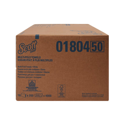 Scott® Essential Paper Towels, Multi-Fold, 9¼ x 9½ Inch, 1 Case of 4000 (Paper Towels) - Img 3