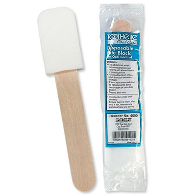 Toothette® Bite Block / Tongue Depressor, 1 Each (Mouth Protection) - Img 1