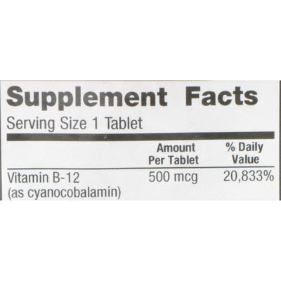 Geri-Care Vitamin B-12 Supplement, 1 Bottle (Over the Counter) - Img 6