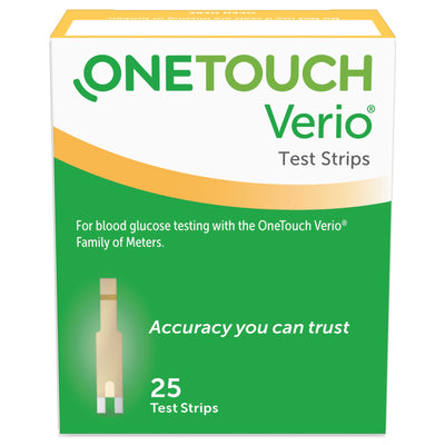 OneTouch Verio® Test Strips, 1 Case of 600 (Diabetes Monitoring) - Img 1