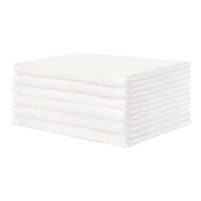 Lew Jan Textile White Washcloth, 12 x 12 Inch, 1 Dozen (Washcloths) - Img 1