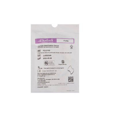 Statlock® Foley Catheter Secure, 1 Box of 25 (Urological Accessories) - Img 2