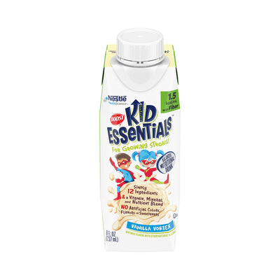 Boost® Kid Essentials™ 1.5 with Fiber Vanilla Pediatric Oral Supplement / Tube Feeding Formula, 8 oz. Carton, 24 per Case, 1 Each () - Img 1