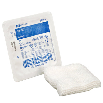 Kerlix™ Sterile USP Type VII Fluff Dressing, 4 x 4 Inch, 1 Tray of 10 (General Wound Care) - Img 1