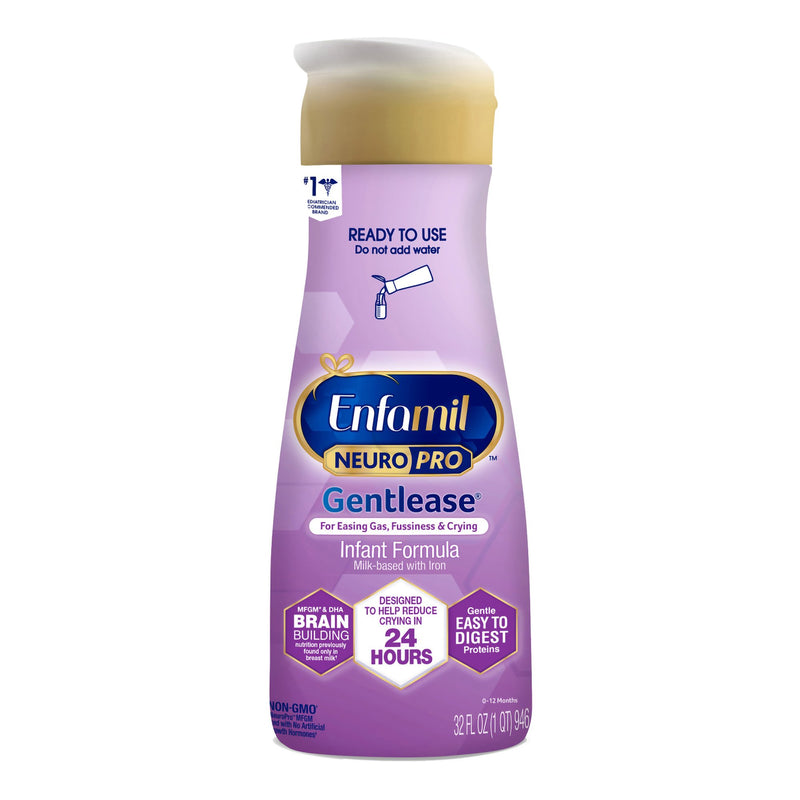 Enfamil® NeuroPro™ Gentlease® Ready to Use Infant Formula, 32 oz., 1 Case of 6 () - Img 1