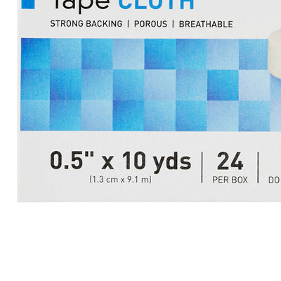 McKesson Paper Medical Tape, 1/2 Inch x 10 Yard, White, 1 Case of 240