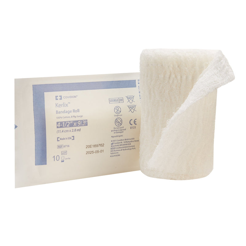 Kerlix™ Sterile Fluff Bandage Roll, 4-1/2 Inch x 3-1/10 Yard, 1 Each (General Wound Care) - Img 1