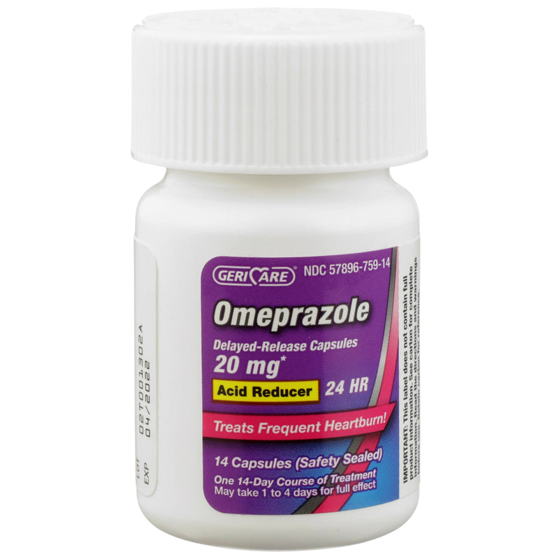 Geri-Care® Omeprazole Antacid, 1 Box of 42 (Over the Counter) - Img 10