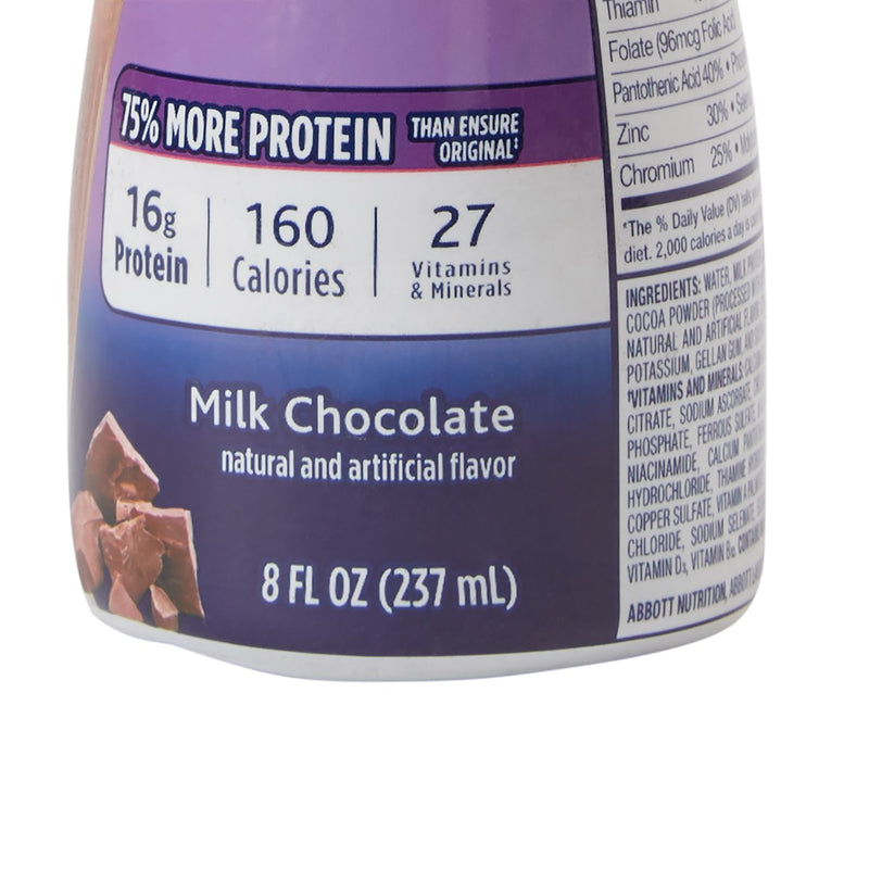 Ensure® High Protein Therapeutic Nutrition Shake Chocolate Oral Supplement, 8 oz. Bottle, 1 Case of 24 (Nutritionals) - Img 7