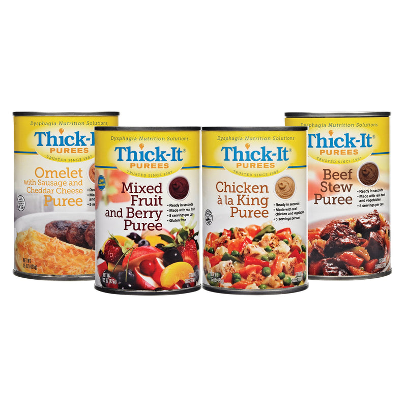 Thick-It® Purees Chicken à la King Purée Thickened Food, 15-ounce Can, 1 Each (Nutritionals) - Img 2