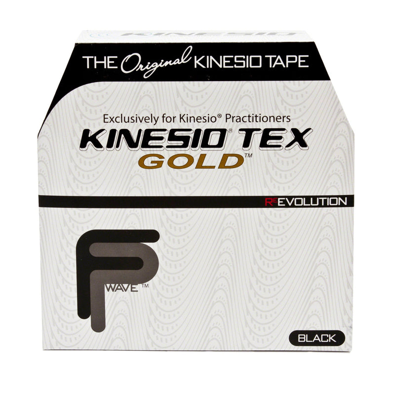 Kinesio® Tex Gold™ Cotton Kinesiology Tape, 2 Inch x 34 Yard, Black, 1 Box (General Wound Care) - Img 2