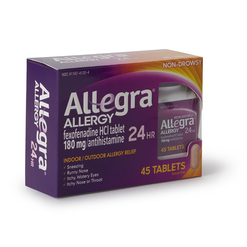 Allegra® Fexofenadine Allergy Relief, 1 Bottle (Over the Counter) - Img 2