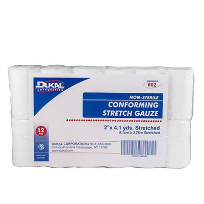 Dukal™ NonSterile Conforming Bandage, 2 Inch x 4-1/10 Yard, 1 Case of 8 (General Wound Care) - Img 1