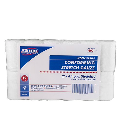 Dukal™ NonSterile Conforming Bandage, 2 Inch x 4-1/10 Yard, 1 Bag (General Wound Care) - Img 1