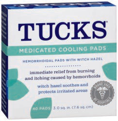 Tucks® Witch Hazel Hemorrhoid Relief, 1 Box (Over the Counter) - Img 1