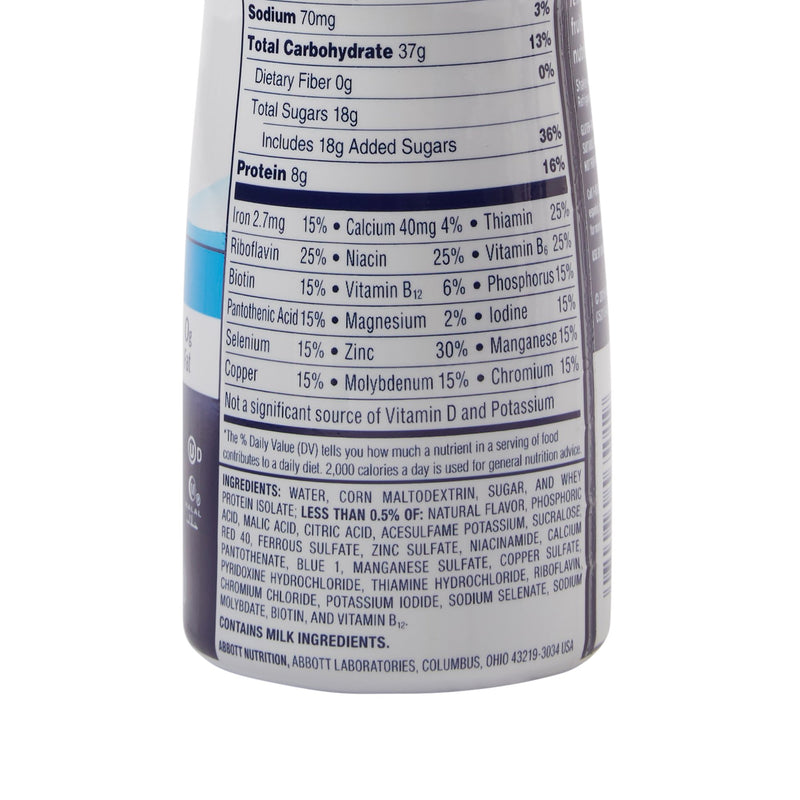 Ensure® Clear Blueberry Pomegranate Oral Protein Supplement, 10 oz. Bottle, 1 Each (Nutritionals) - Img 7