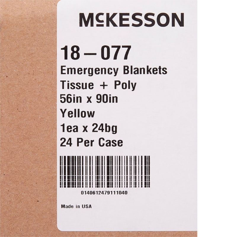 McKesson Rescue Blanket, 56 x 90 Inch, 1 Case of 24 (Blankets) - Img 7