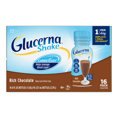 Glucerna® Shake Chocolate Oral Supplement, 8 oz. Bottle, 1 Each (Nutritionals) - Img 3