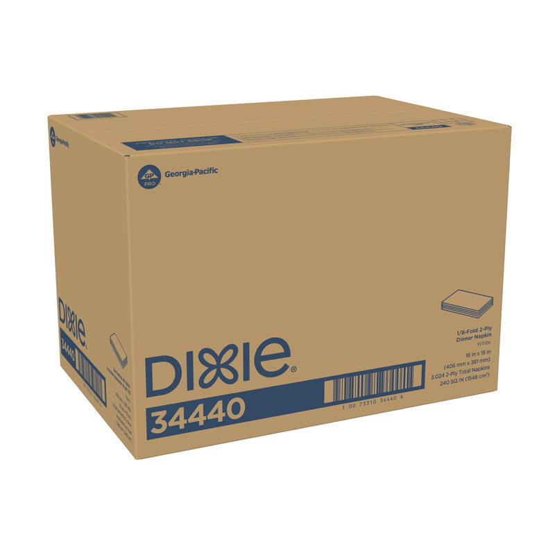 Dixie Ultra® Dinner Napkin, 15 x 16 Inch, 1 Case of 3024 (Napkins) - Img 5