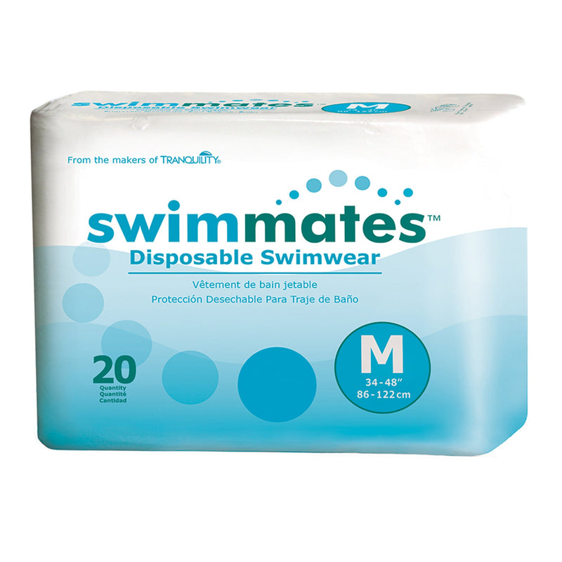 Swimmates™ Bowel Containment Swim Brief, Medium, 1 Case of 80 () - Img 2