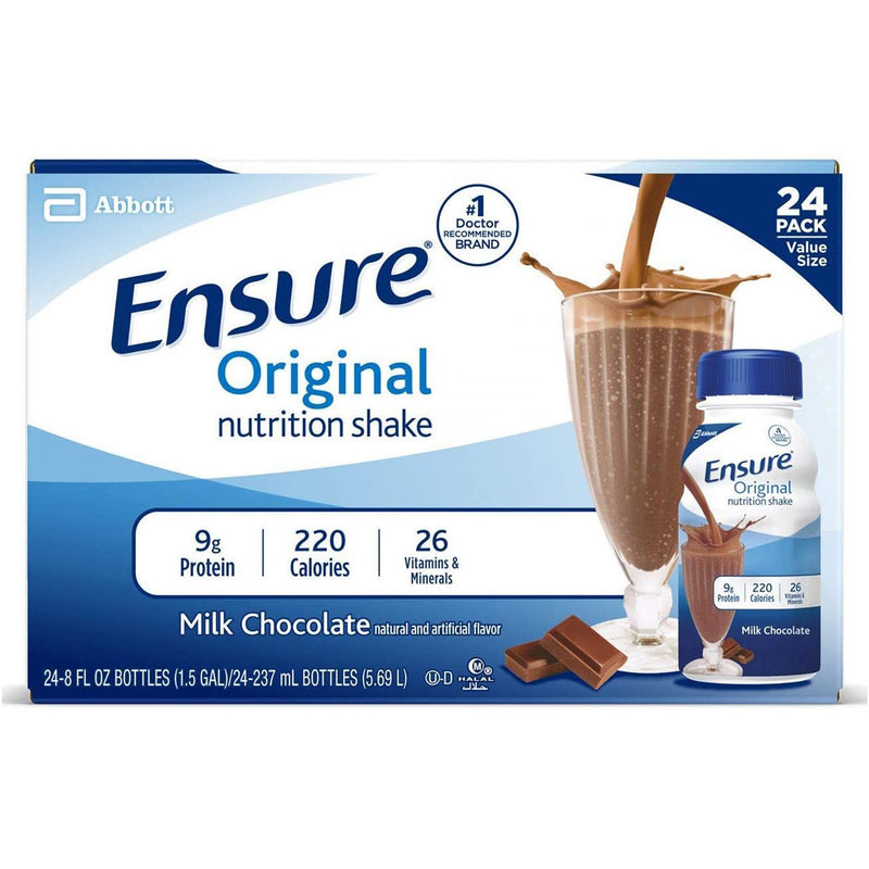 Ensure® Original Chocolate Oral Supplement, 8 oz. Bottle, 1 Case of 24 (Nutritionals) - Img 3