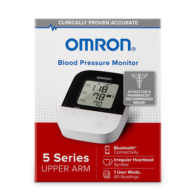 Omron 5 Series Digital Blood Pressure Monitoring Unit, Adult, Large Cuff, 1 Each (Blood Pressure) - Img 2