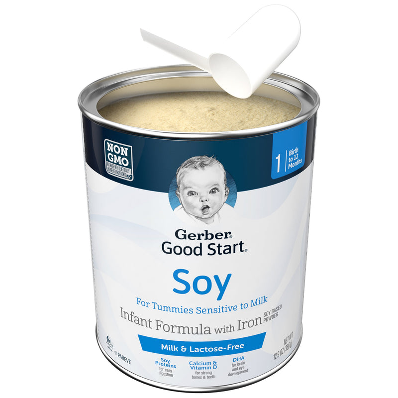 Gerber® Good Start® Soy Powder Infant Formula, 12.9 oz. Can, 1 Case of 6 () - Img 4